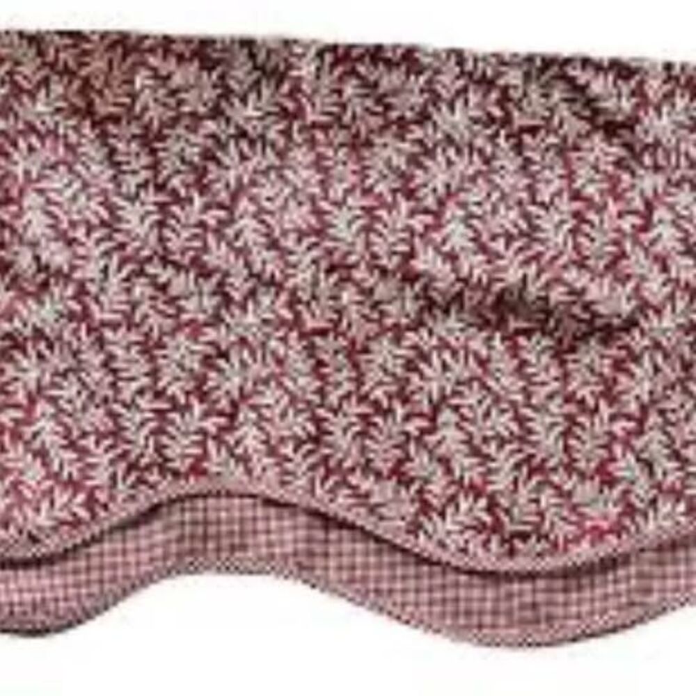Waverly Fernwood Scalloped Valance 76” by 15.5” 100% Cotton